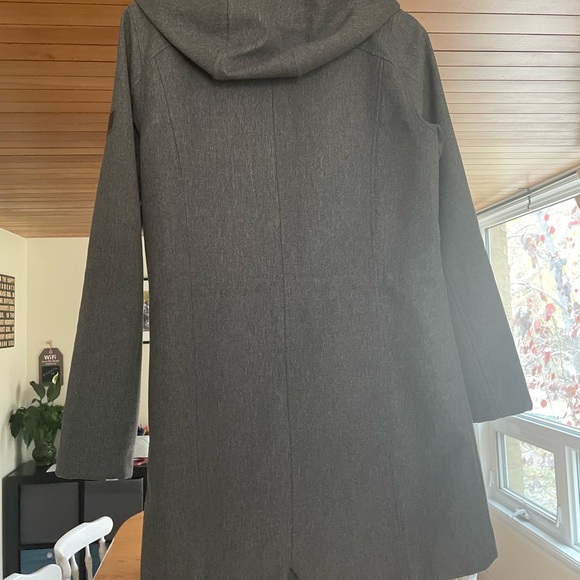 Mckinley long grey lined jacket size M - Picture 3 of 5